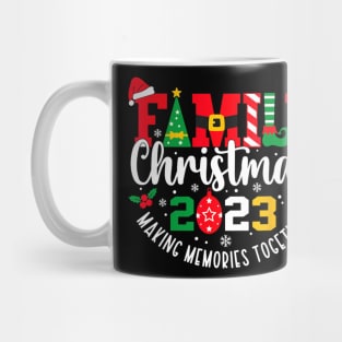 Family Christmas 2023 Making Memories Together Matching Mug